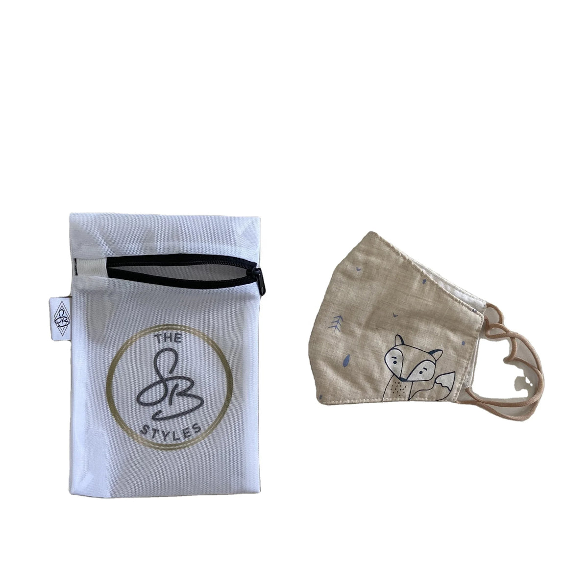 13x20cm Small Mini White Fine Mesh Laundry Bag With Tag