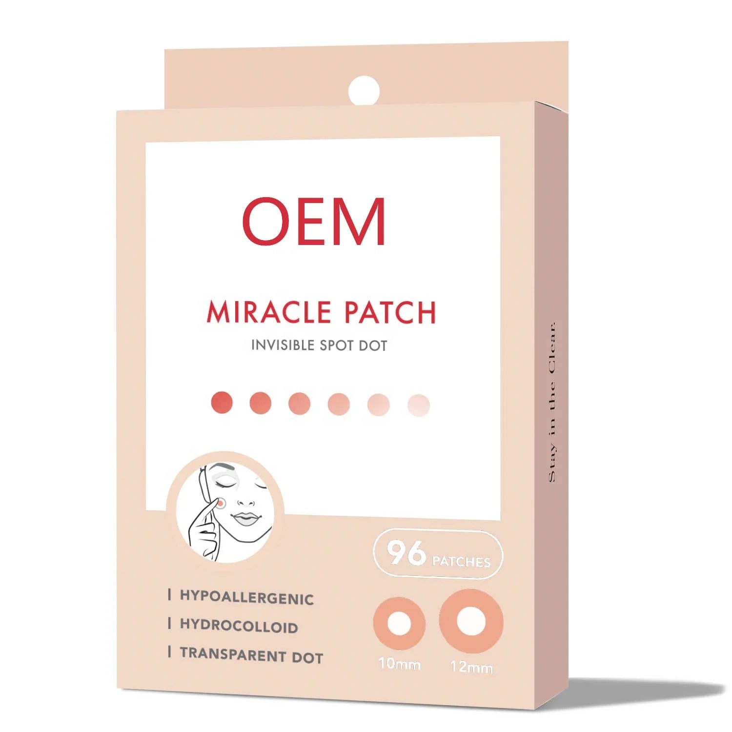 Private Label OEM ODM Wholesale Acne Care Skin Care Set Hydrocolloid Invisible Acne Patches with Acne Soothing Face