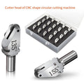 Imported Multi-Head CNC Machine Industrial Grade Stainless Glass Cutting Wheels with Teeth or Without Teeth