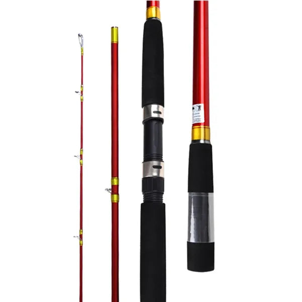 Peche 3 Sections Saltwater Fishing Tackle Carbon Surdcasting Fishing Rod Long Shot Fishing Rod