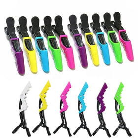 No Trace Durable Alligator Hair Clips Styling Sectioning Non-slip for Thick Hair Professional Salon Crocodile Clips