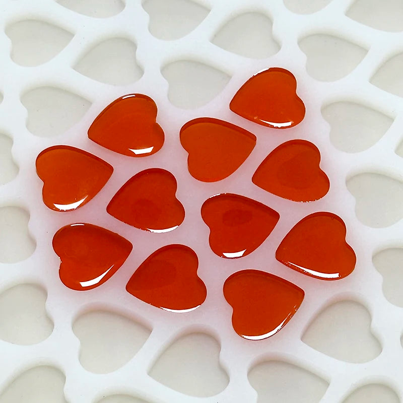 Silicone Mini Heart 256-Cavity Molds for Candy Chocolate Baking Ice Cube Heart Silicone Mold