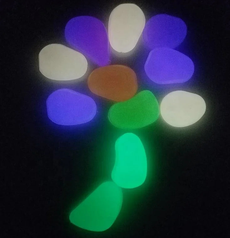 Wholesale Shunlei Brand Colorful Natural Stone Luminous Night Glow Pebbles 5 Year Warranty for Modern Outdoor Garden Decoration MegaBDM