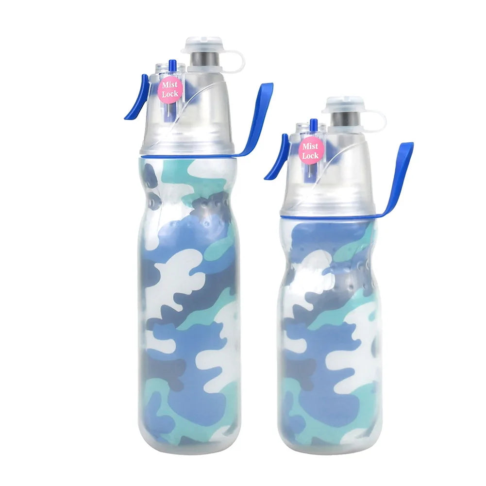 Factory Direct Sales Large Capacity Outdoor Sports Portable Cooling Plastic Container with Spray