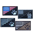 Tactical American Flag Embroidery Outdoor Badges Patches With Hook and Loop