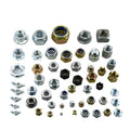 Foundary 3/4' Round Sleeve Coupling Nut Hex extra Long Nuts M8 M10 Long Connecting Nuts
