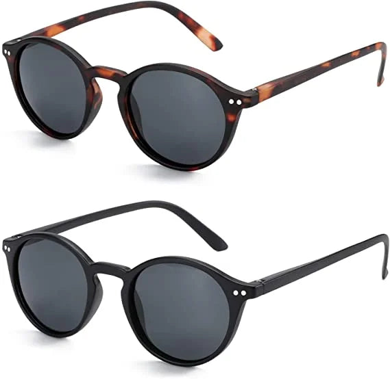 Sunglasses Men Polarized Retro Round Sunglasses Lentes De Sol Hombre Stylish Shades for Men and Women Classic UV protection
