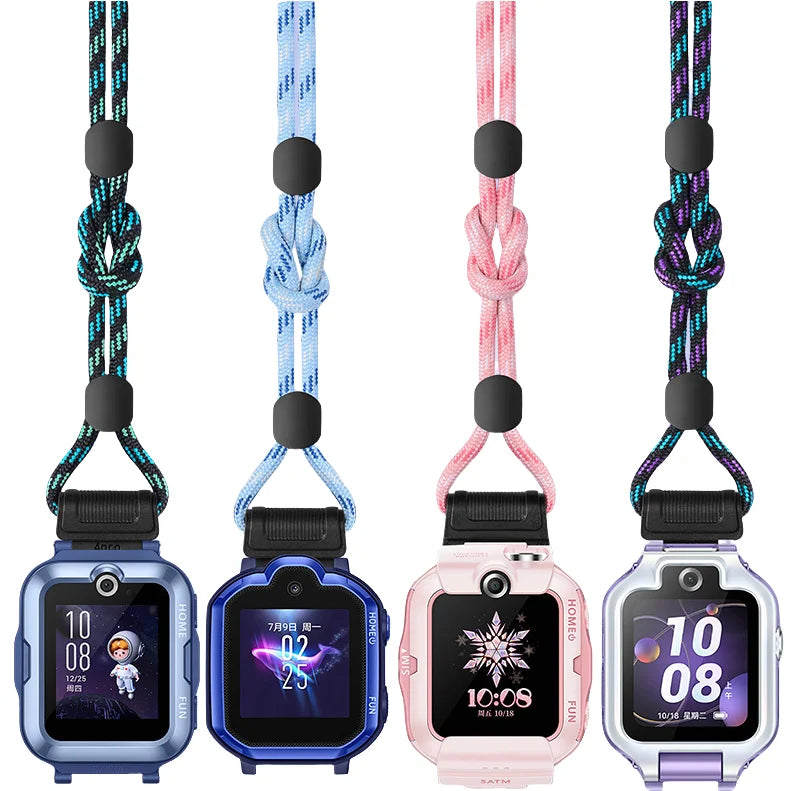 Hang Nylon Straps Lanyard for Huawei Kids Watch 3S 3Pro 4Pro 4X 5X Pro for Huawei Watch Kids 5x Pro Straps