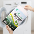 2025 Custom Design Box Eco-Friendly Natural Laundry Detergent Sheets 60 Loads Unscented Scent Eco-clean Laundry Paper