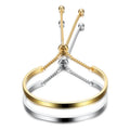 Stainless Steel Adjustable Slider Bracelets for Women Bar Friendship Bangle Bracelet for Women Girls