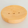 Sturdy Round Bamboo Soap Holder Durable and Long-lasting Soap Dish for Daily Use