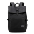 Men's 30-Litre Water-Resistant Roll-Up Outdoor Notebook Backpack Stylish 30-Litre Roll-Up Outdoor Notebook Backpack for Business