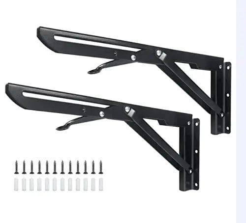 Zuogang Metal Shelf Bracket Table Bench Support Bracket Stainless Steel Wall Mounted FoldingShelf Brackets