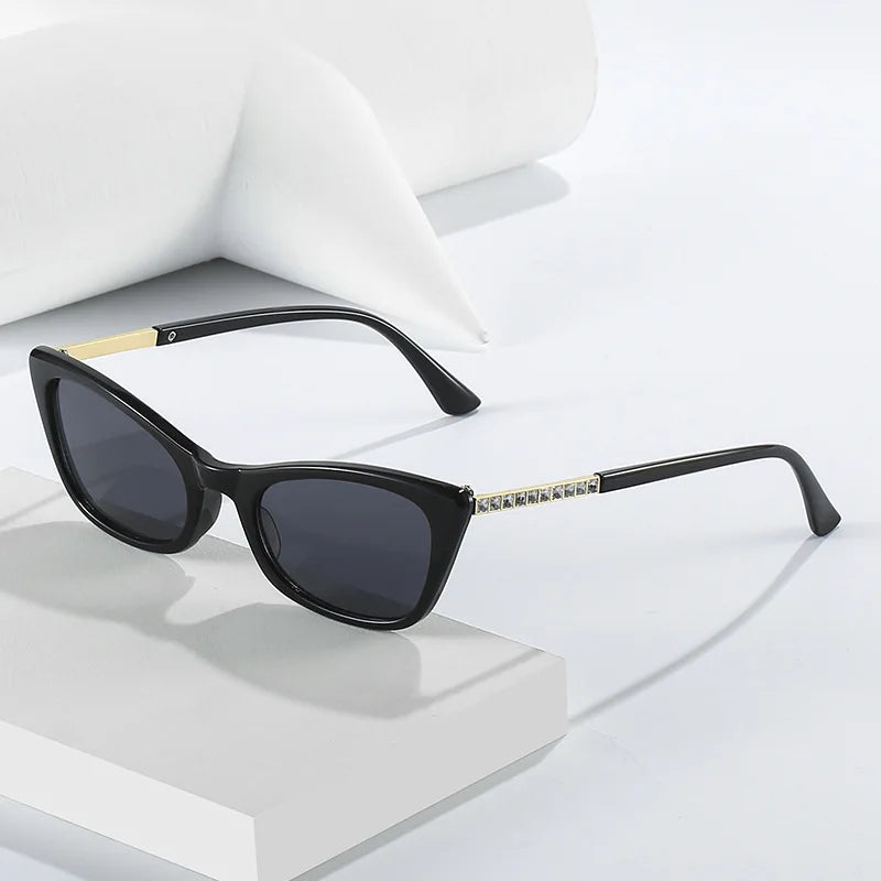 Sunray Ready to Ship Cheap Wholesale Sun Glasses Colorful UV400 Lenses Shades Cat Eye Trendy Fashion Women Sunglasses