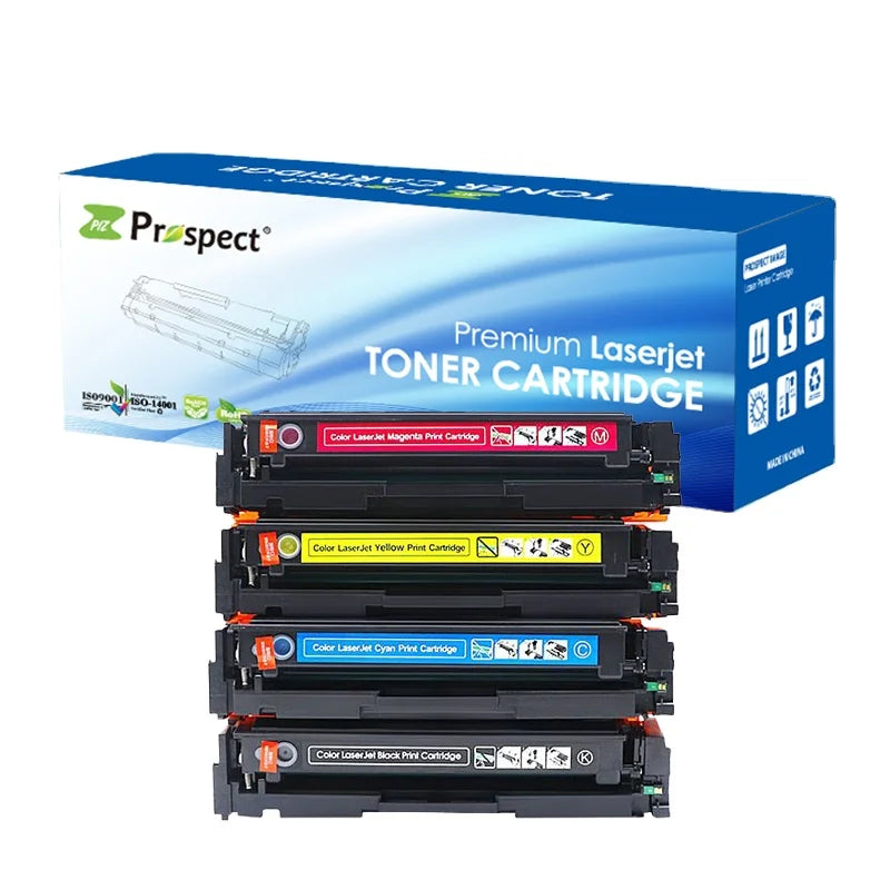 For HP 206A and HP 207A W2110A W2111A W2112A W2113A W2210A W2211A W2212A W2213A Prospect Compatible Color Toner Cartridges