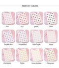 Wholesale Products in Bulk Simple Hypoallergenic Jewelry 12 Colors Children Earrings Set Tiny Zircon Stud Earrings for Girls