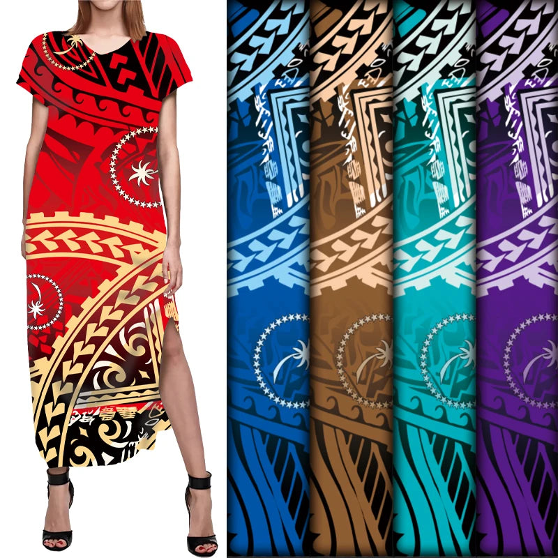 Pattern Color Rule Gradient Shading Support Custom 100% Polyester Fabric Digital Printing Bright&soft