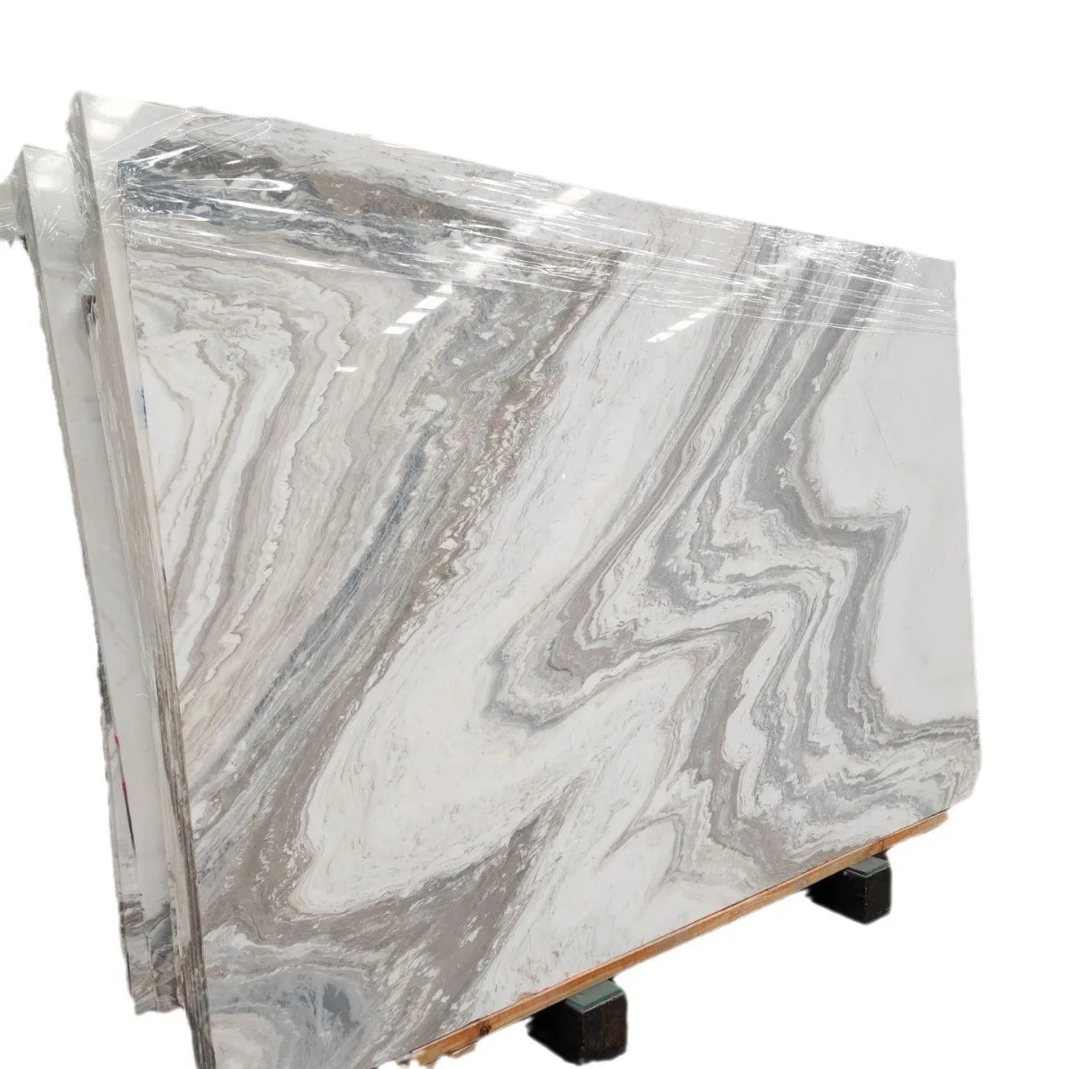 YUSHI Modern Design Greece Snow White Marble Slab Polished for Indoor Use for Home Hotel Villa Floor MegaBDM