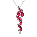C4641 Abiding Jewelry Christmas Jewelry Wholesale Custom Rhodium Plated Necklace Jewelry Pendant