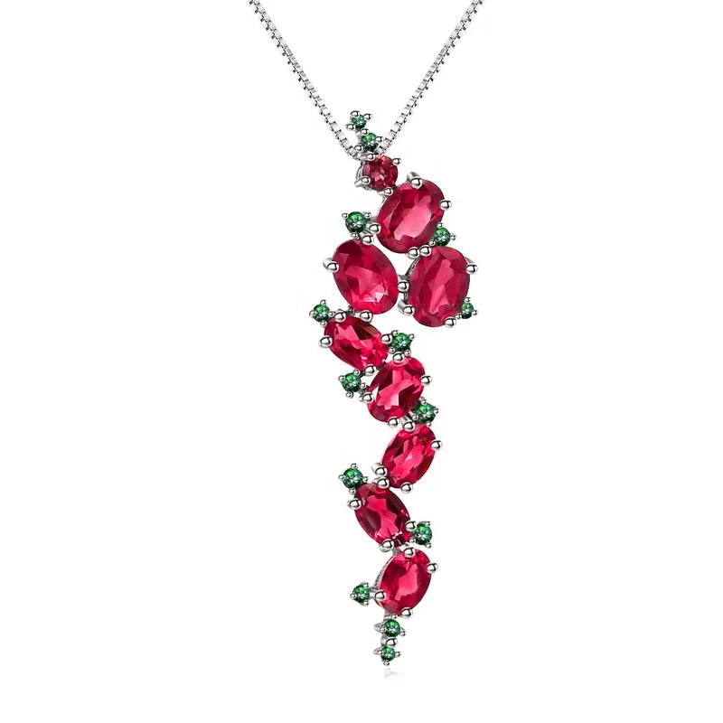 C4641 Abiding Jewelry Christmas Jewelry Wholesale Custom Rhodium Plated Necklace Jewelry Pendant