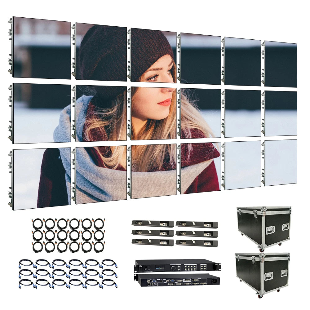 Outdoor Led Display Full Color Waterproof P3.9 Led Screen Panel Hot Selling Indoor Used Led Video Wall for Sale P3 Rental Indoor