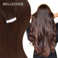 Brazilian Adhesive Tape in Hair Extensions Wholesale Factory Double Drawn 100% Human Virgin Remy Invisible Hair Extension