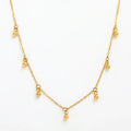 Joolim Jewelry 18K Gold Plated a String Little Beads Pendant Superfine Necklace Stainless Steel Jewelry Wholesale