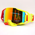 Large Screen Quick Disassembly Ski Goggles Seamless Webbing Anti-Fog Three-Layer Breathable Sponge Motorcycle Sports PC