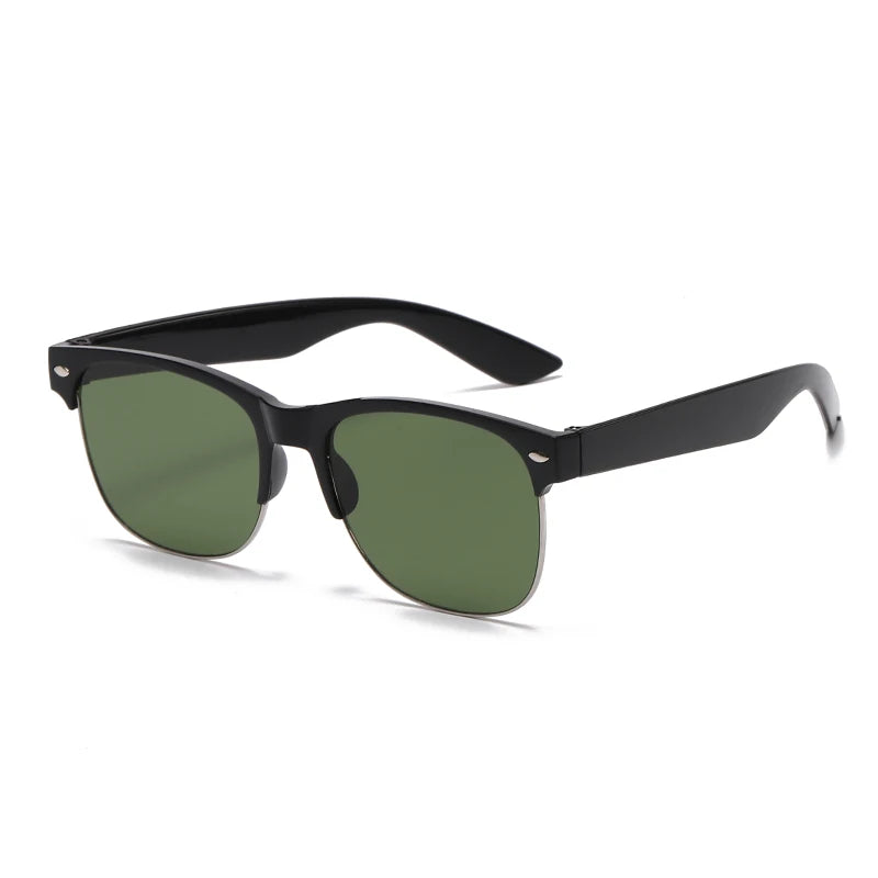 DH001 Sunglasses with PC Frame and Metal Lens Pilot Style for Work Sun & Labor Protection Welding Mirror