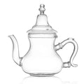 Handmade 800 ml Handmade High Borosilicate Glass Moroccan Teapot Glass Teaware with Customized logo and Package