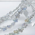 14mm Plum-shaped Crystal Beads Diy Bracelet Necklace Material Clear Colorful Glass Beads for Jewelry Making