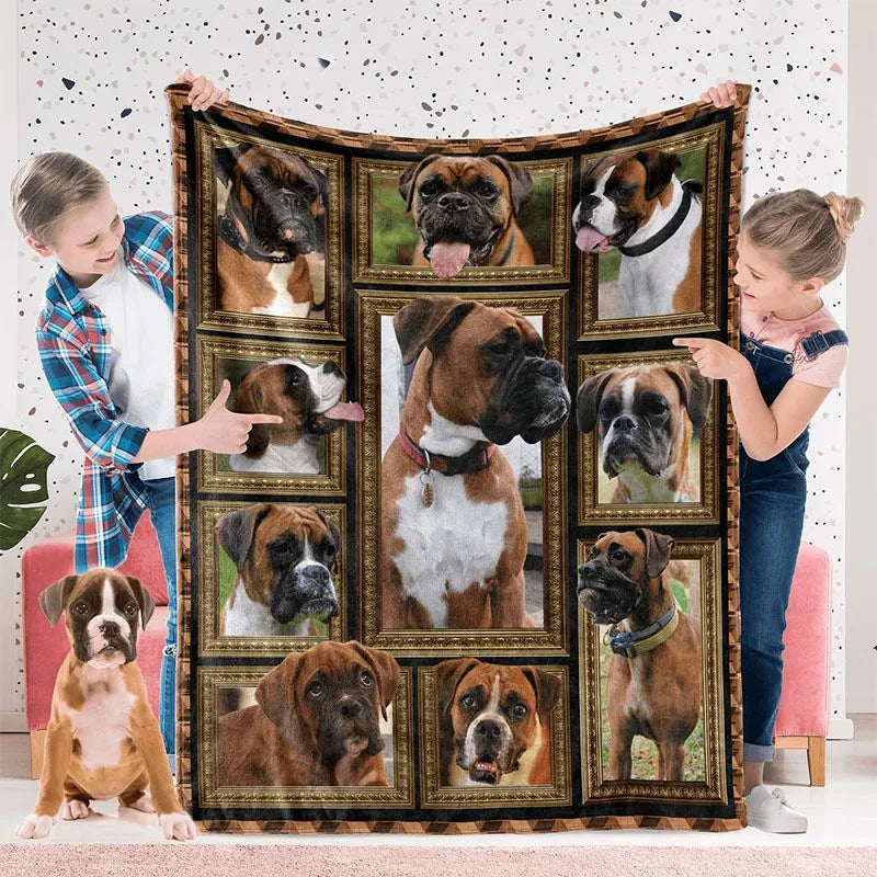 Custom 3D Print Soft Throw Blanket Ultra Warm Sublimation Flannel Fleece Knitted Blanket Flannel All Seasons Blankets for Beds