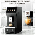 10.1 Inch Touch Screen Espresso Coffee Machine From Bean to Cup with Grinding System 19 Bar Pressure 16 Drink Options