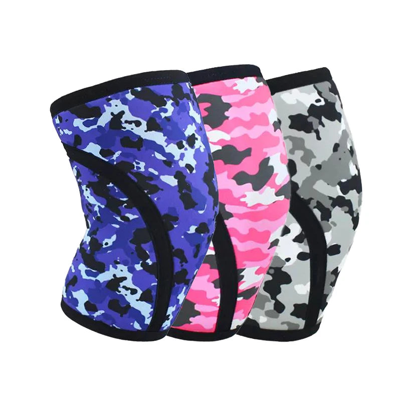 Cross Training Powerlifting Weightlifting 7mm Neoprene Knee Sleeves Support & Compression for the Best Squats