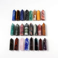 Wholesale Natural Stone Wand Clear Quartz Amethyst Quartz Tower Spiritual Crystal Points