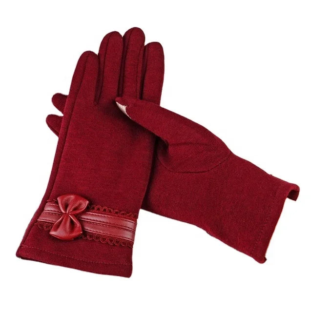 New Fashion Women's Winter Warm Touchscreen Texting Fleece Lined Windproof Driving Gloves for Fishing Sports Eco-Friendly