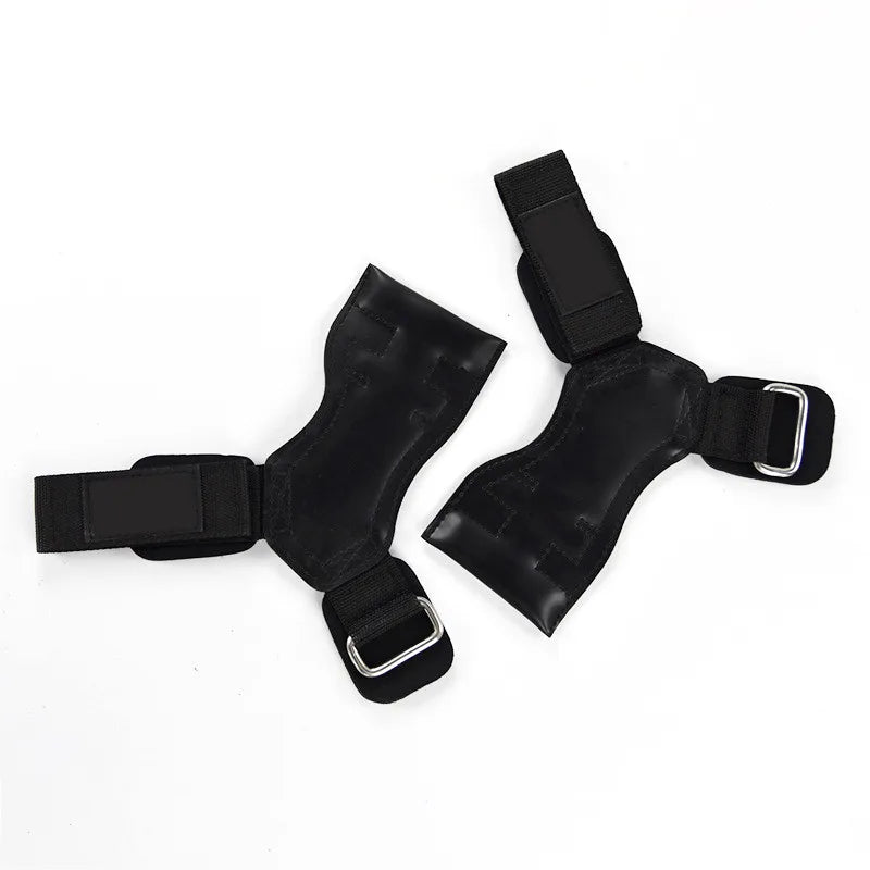 Non slip Straps Rubber Protector Hand Grips Gymnastics Fitness Weight Lifting Hand Grips