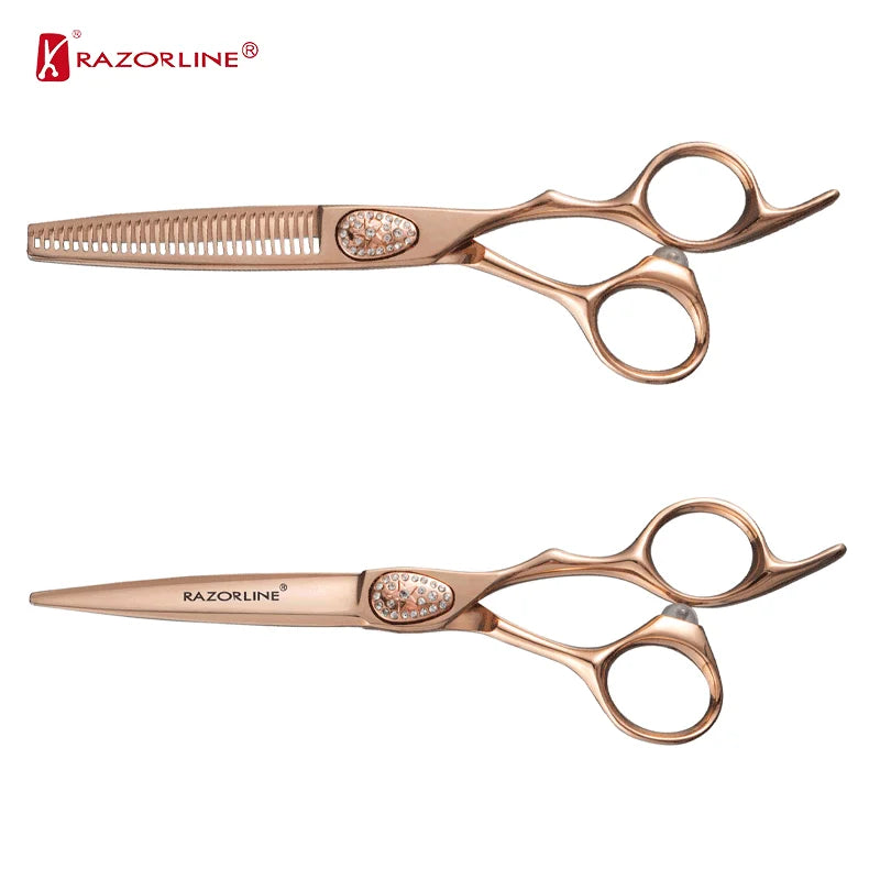 Professional Salon Hair Cutting Scissors for Hair Styling Schools Training Centers Stainless Steel 440C Hair Salon Supplies