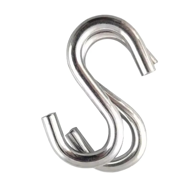 304 Stainless Steel Plain Finish Eye Slip Rigging Hardware TGL S Hook for General Industry