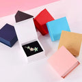 Custom Logo Paper Cardboard Gift Rigid Jewelry Packaging Box Flap Magnetic Box with logo