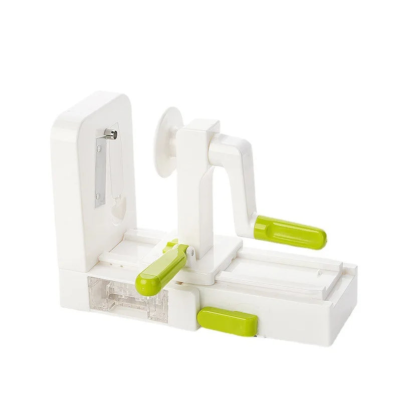 New Arrival Kitchen Gadgets Multifunctional Potato Cutter Food Carrot Choppers Manual Hand Crank Rotating Vegetable Slicer