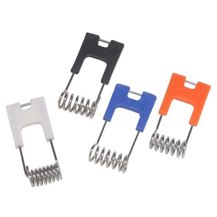 Factory Customization Injection Molding H Glue Embedded Downlight Spring Clip Led Ceiling Light Torsion Spring for Led Downlight