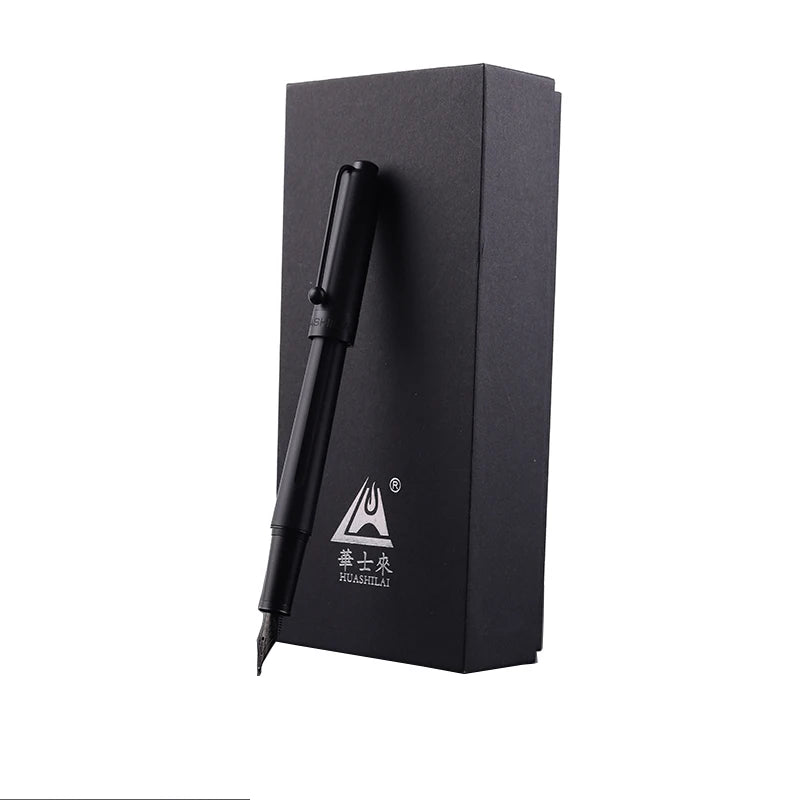 Promotional Wholesale Customized Fountain Pen Gift Set with Ink Luxury Metal Pen with Gift Box for Business Office