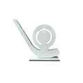 OEM Double Sides Printable Hockey Sports Stands Customized Logo Hockey Sports Award Plaque Sublimation Blank Hockey Trophy