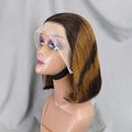 New Arrival Ombre Color Hair Wig bob Human Hair Wig Lace Frontal Wig bob