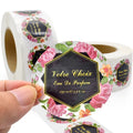 Dongguan Manufacture Custom Label Design Candle Labels Stickers
