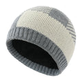 Men Women Winter Knitted Jacquard Checked Acrylic Hat Warm Ear protection Cold Christmas Beanie Hat