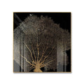 Modern Luxury Big Size Gold Flower Printed Crystal Porcelain Home Decor Wall Decor Oil Painting