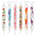 LS Wholesale Cross-Border Printed Plastic Bionic Flower Diamond Painting Point Drill Pen Resin Crystal Dry Flower Color Brush