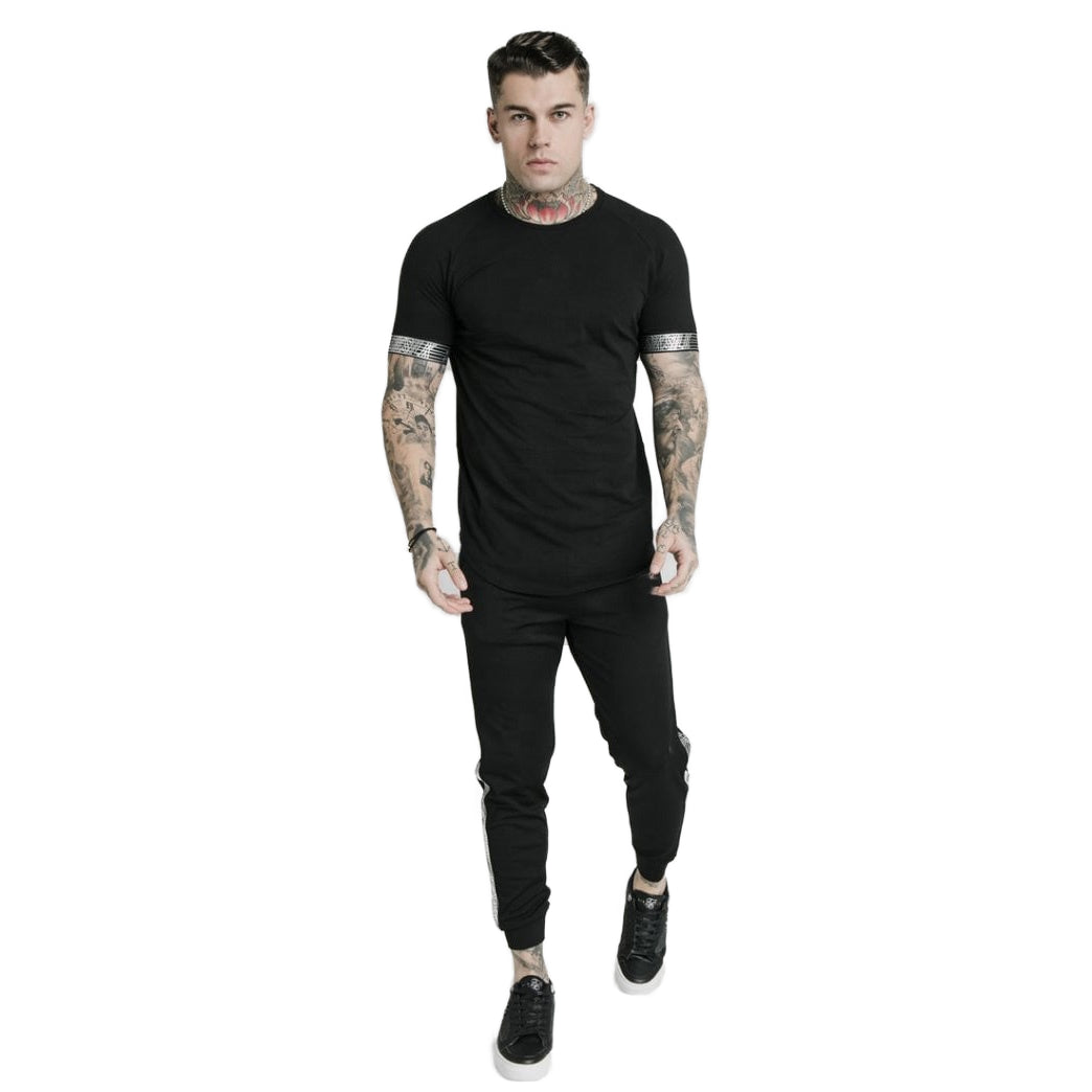 OEM Custom Logo Cartoon Knitted 100% Cotton Breathable Eco-Friendly Short Sleeve Men's Casual T-Shirt